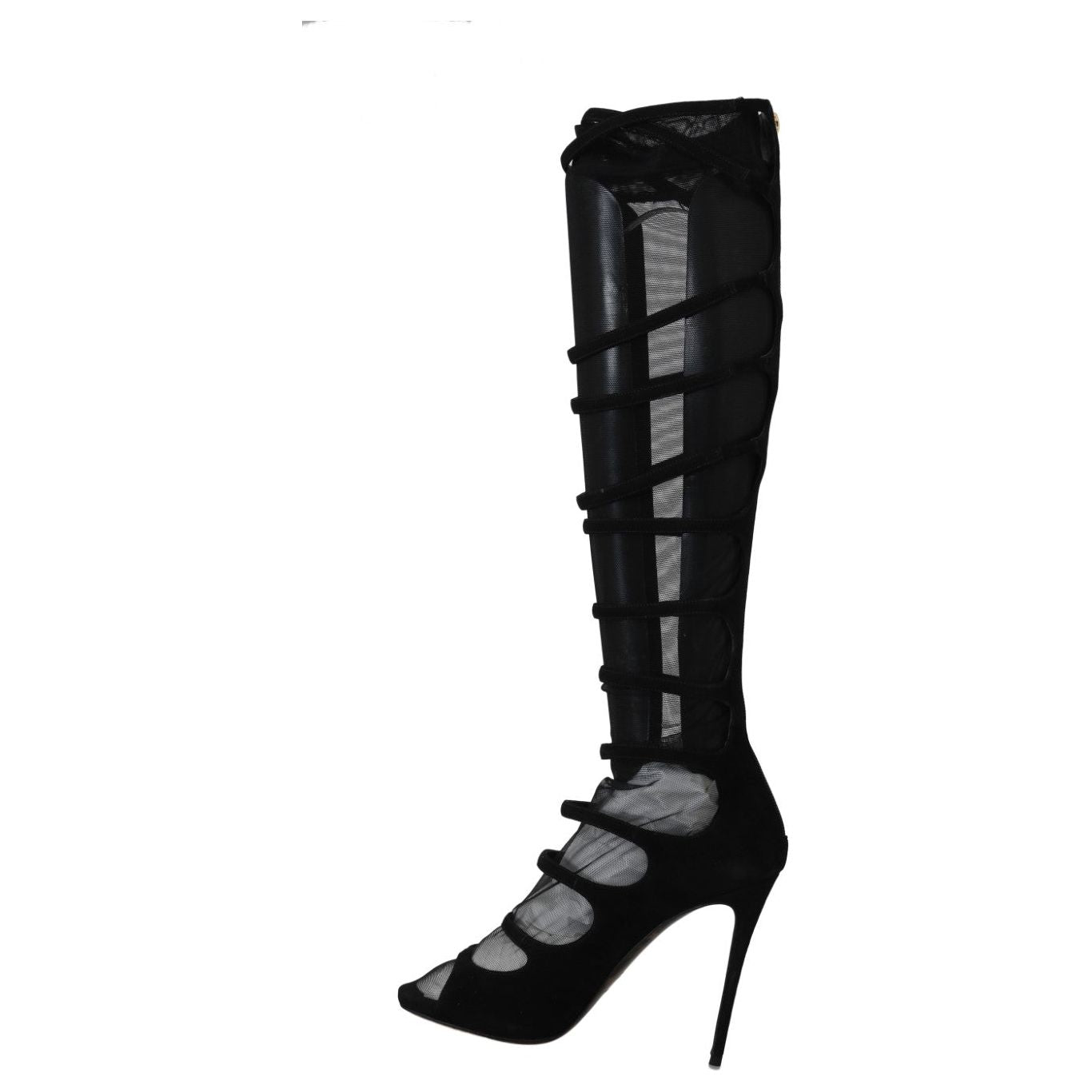 Dolce & Gabbana Elegance Redefined: Chic Knee-High Stiletto Boots Dolce & Gabbana