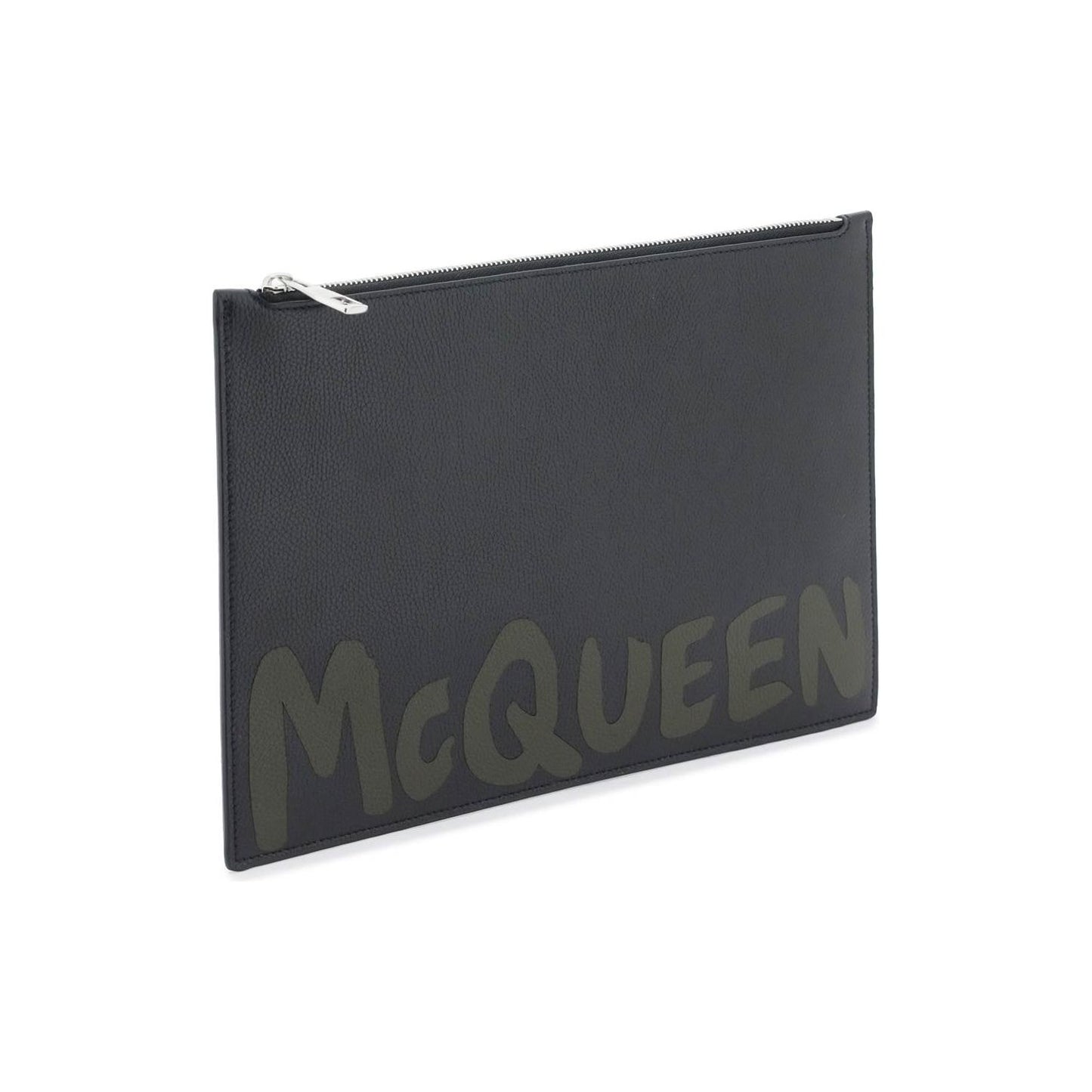 Alexander Mcqueen graffiti flat pouch Business & travel bags Alexander Mcqueen