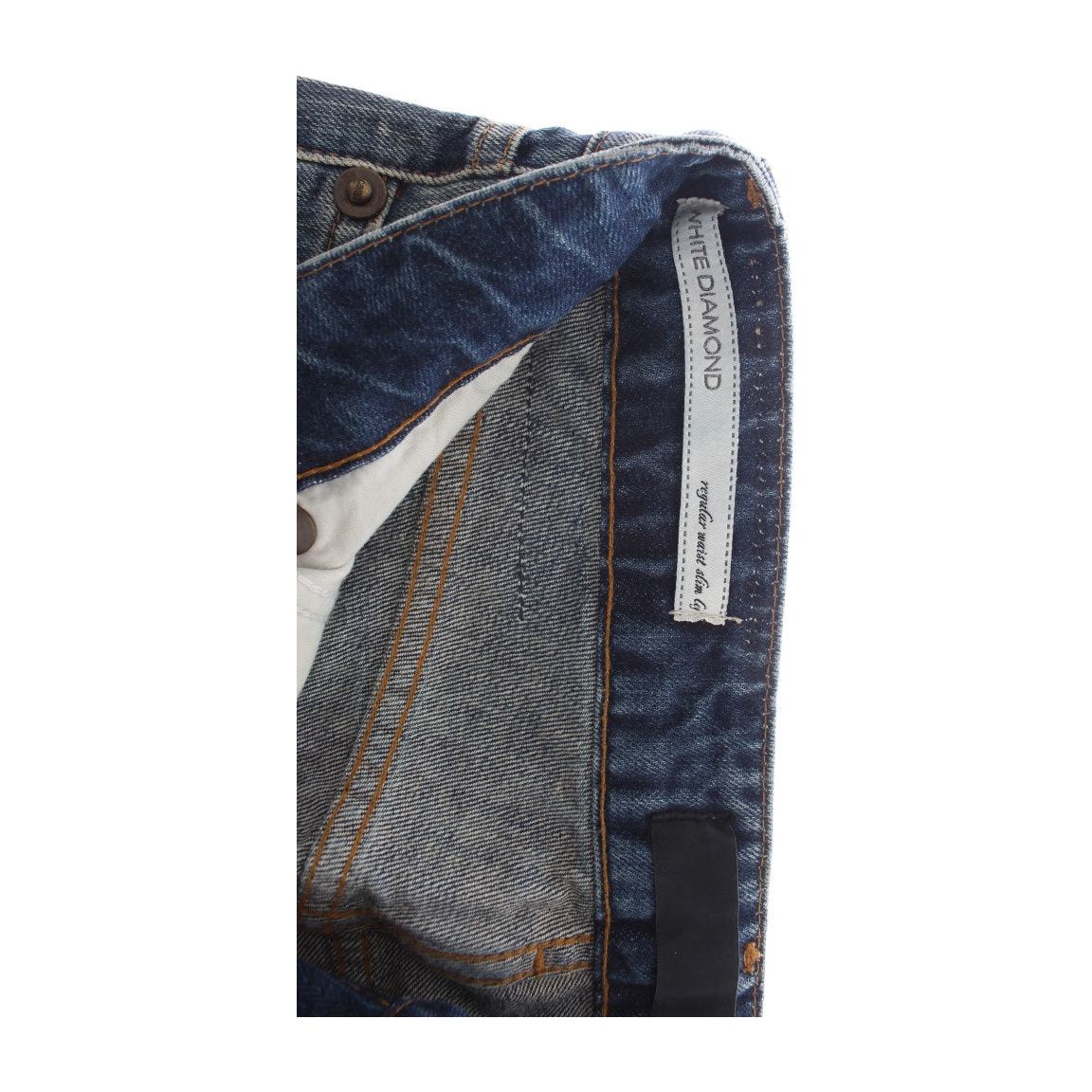 Cavalli Elegant Flare Fit Blue Denim Jeans Cavalli