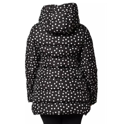 Dolce & Gabbana Black Polyester Hooded Reversible Jacket