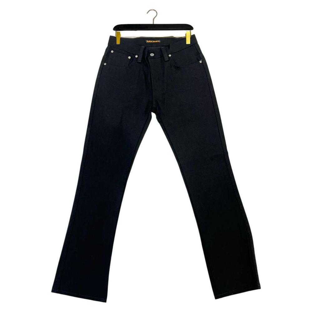 Nudie Jeans Black Cotton Men Jeans Nudie Jeans