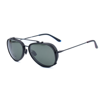 Vuarnet Black Stainless Steel Glasses (Frames)