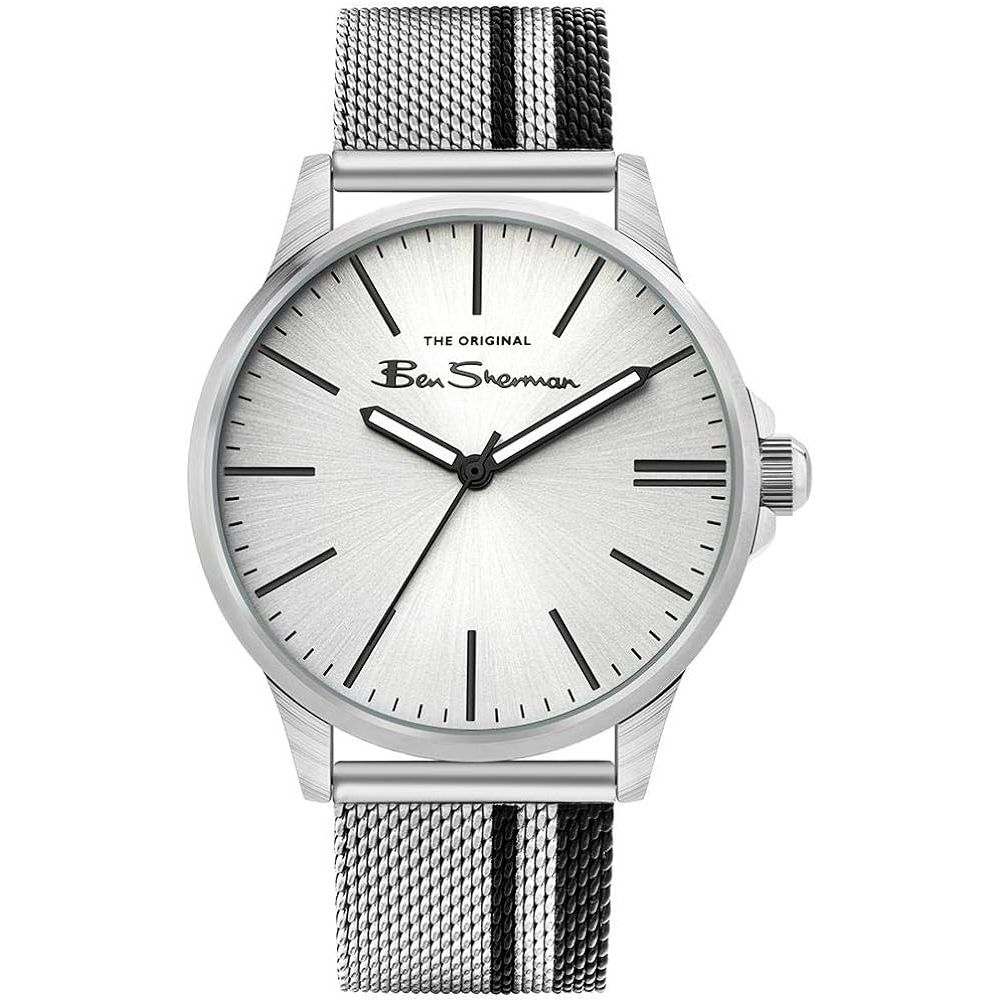 Ben Sherman Gray Stainless Steel Dress Watch Ben Sherman