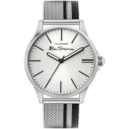 Ben Sherman Gray Stainless Steel Dress Watch Ben Sherman