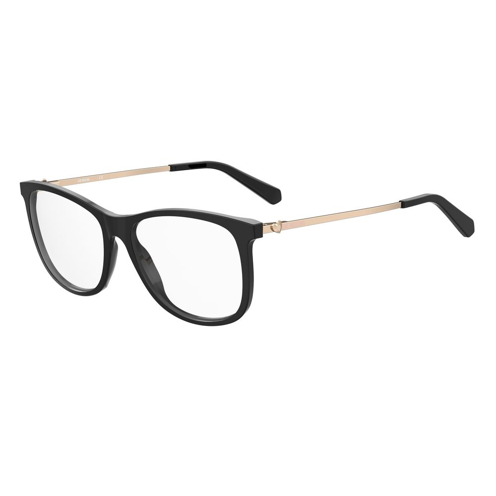 Love Moschino Black Acetate Glasses (Frames) Love Moschino