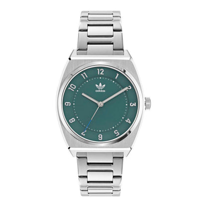 Adidas Gray Stainless Steel Dress Watch Adidas