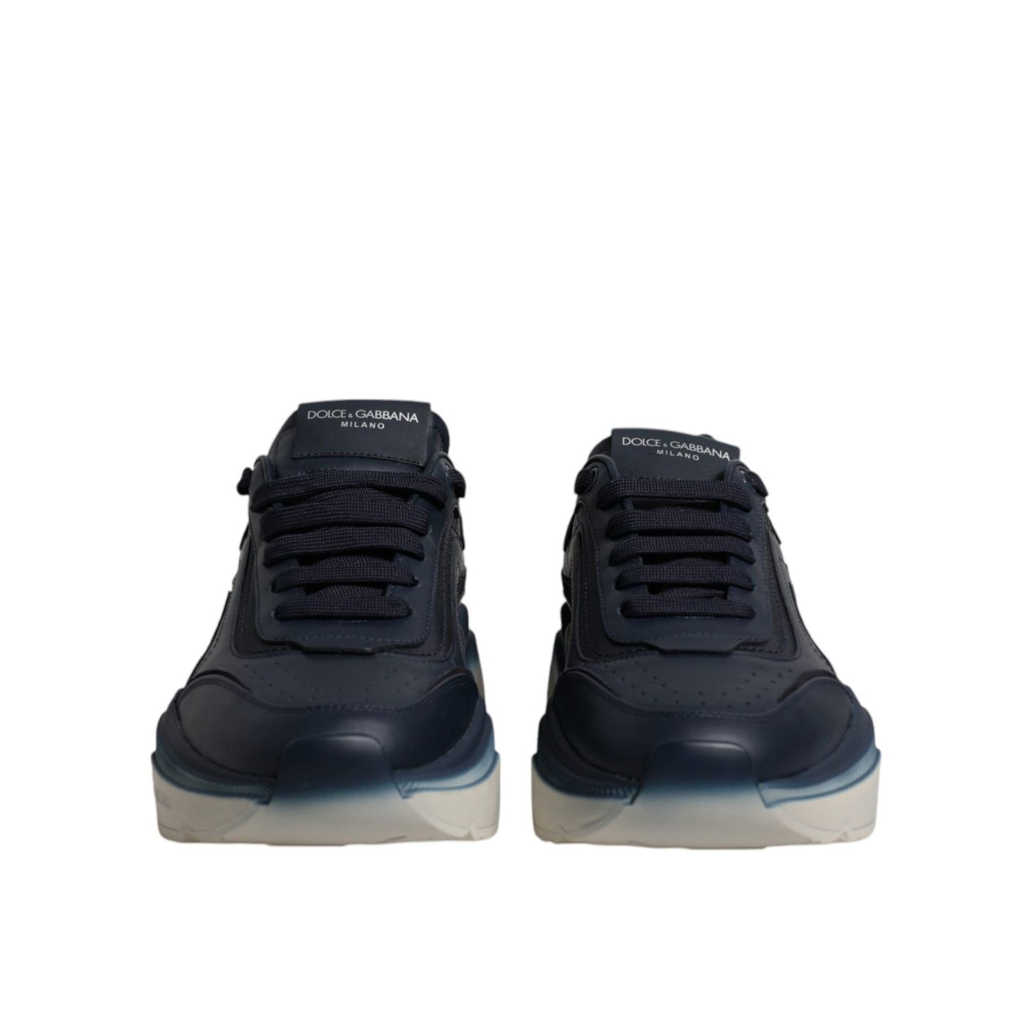 Dolce & Gabbana Navy Blue Daymaster Low Top Men Sneakers Shoes