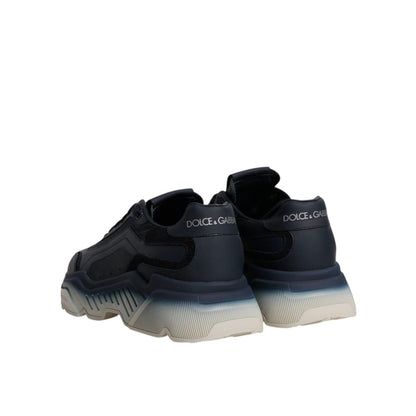 Dolce & Gabbana Navy Blue Daymaster Low Top Men Sneakers Shoes