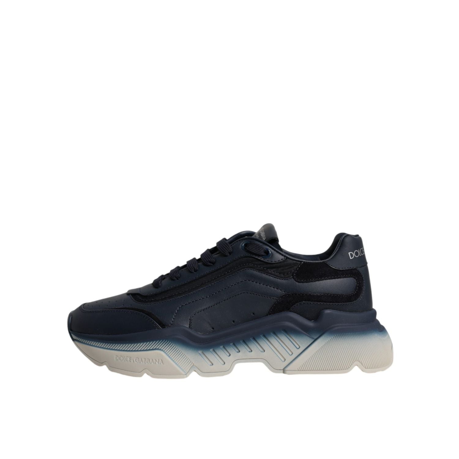 Dolce & Gabbana Navy Blue Daymaster Low Top Men Sneakers Shoes