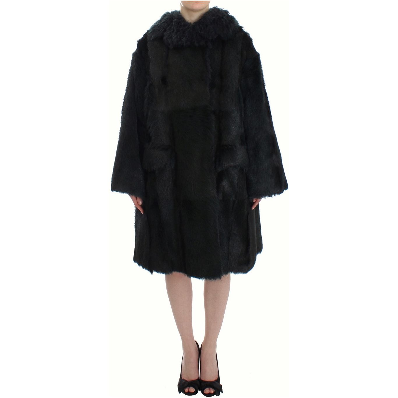 Dolce & Gabbana Exquisite Shearling Coat Jacket Dolce & Gabbana