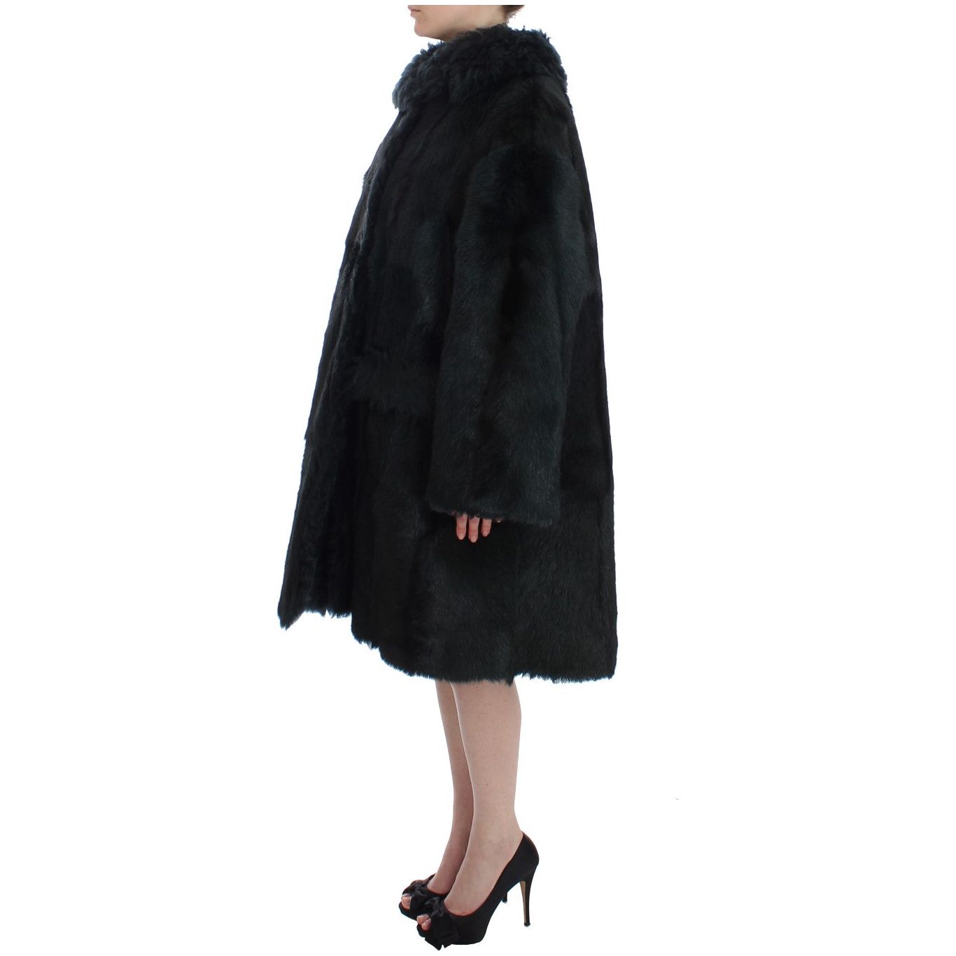 Dolce & Gabbana Exquisite Shearling Coat Jacket Dolce & Gabbana