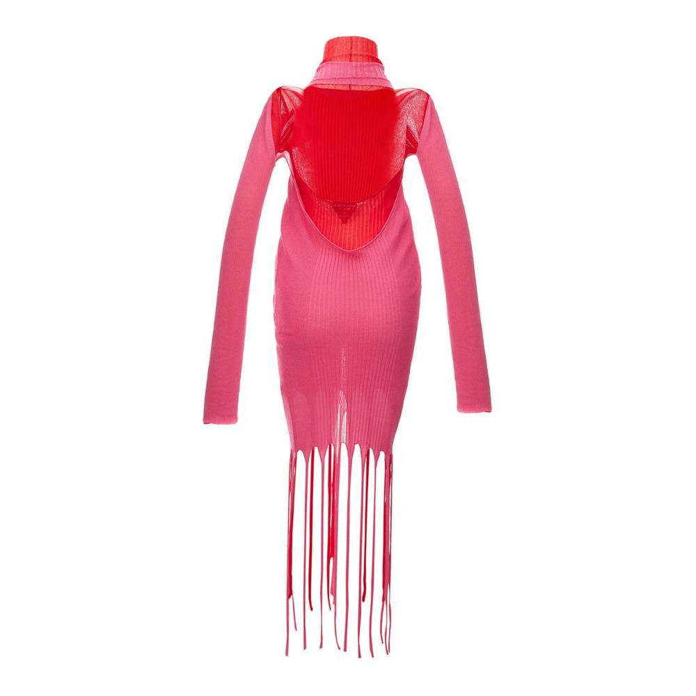 Bottega Veneta Pink Cotton Casual Dress