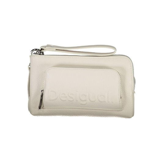 Desigual White Polyethylene Handbag Desigual