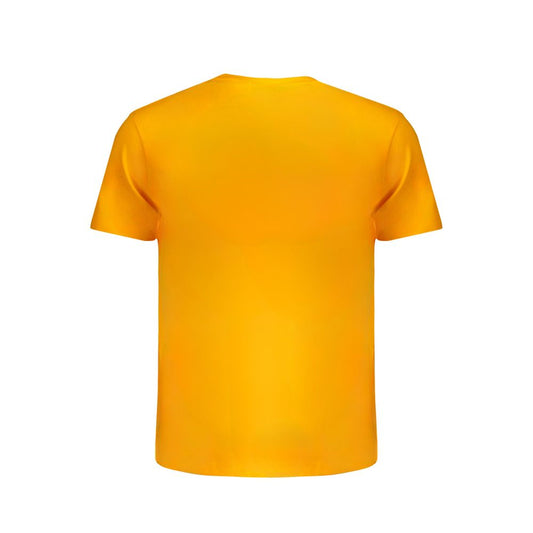 Napapijri Orange Cotton T-Shirt Napapijri