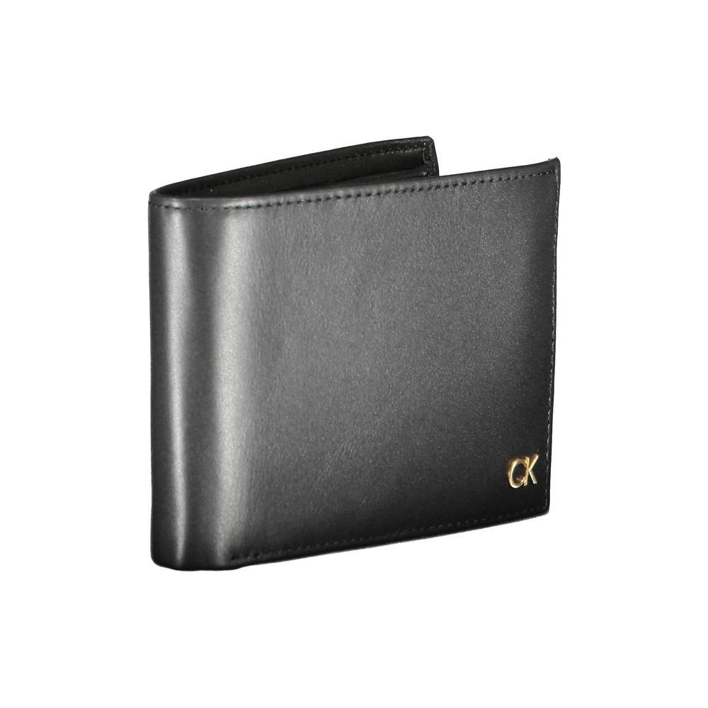 Calvin Klein Black Leather Men Wallet Calvin Klein