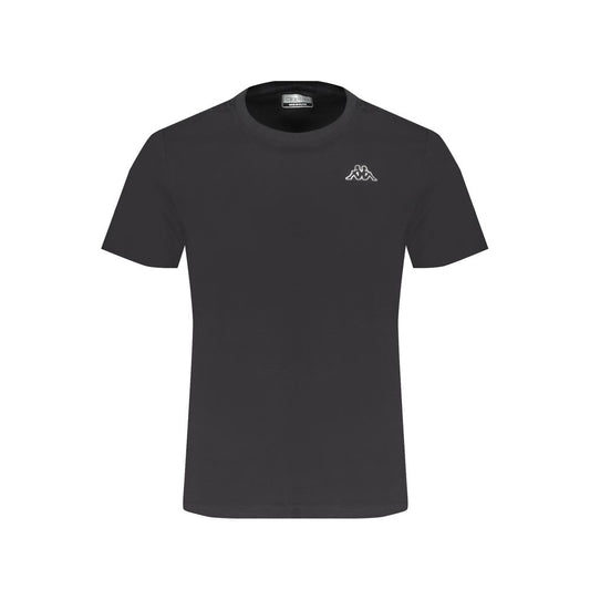 Kappa Black Cotton T-Shirt Kappa