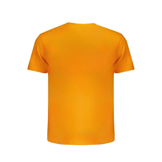 Napapijri Orange Cotton T-Shirt Napapijri