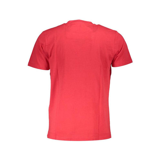 Cavalli Class Red Cotton T-Shirt Cavalli Class