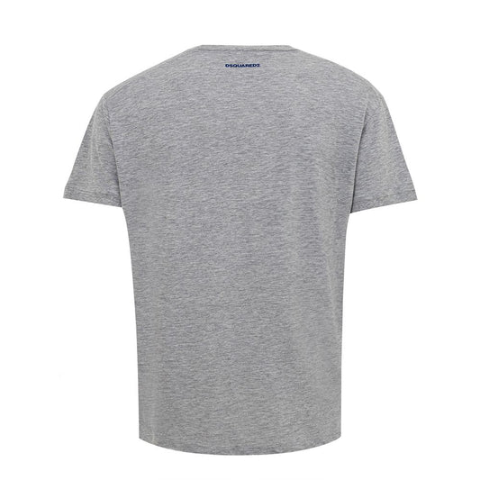 Dsquared² Gray Cotton T-Shirt Dsquared²