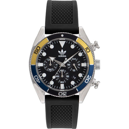 Adidas Black Synthetic Sport Watch
