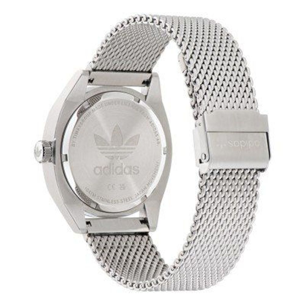 Adidas Gray Stainless Steel Dress Watch Adidas