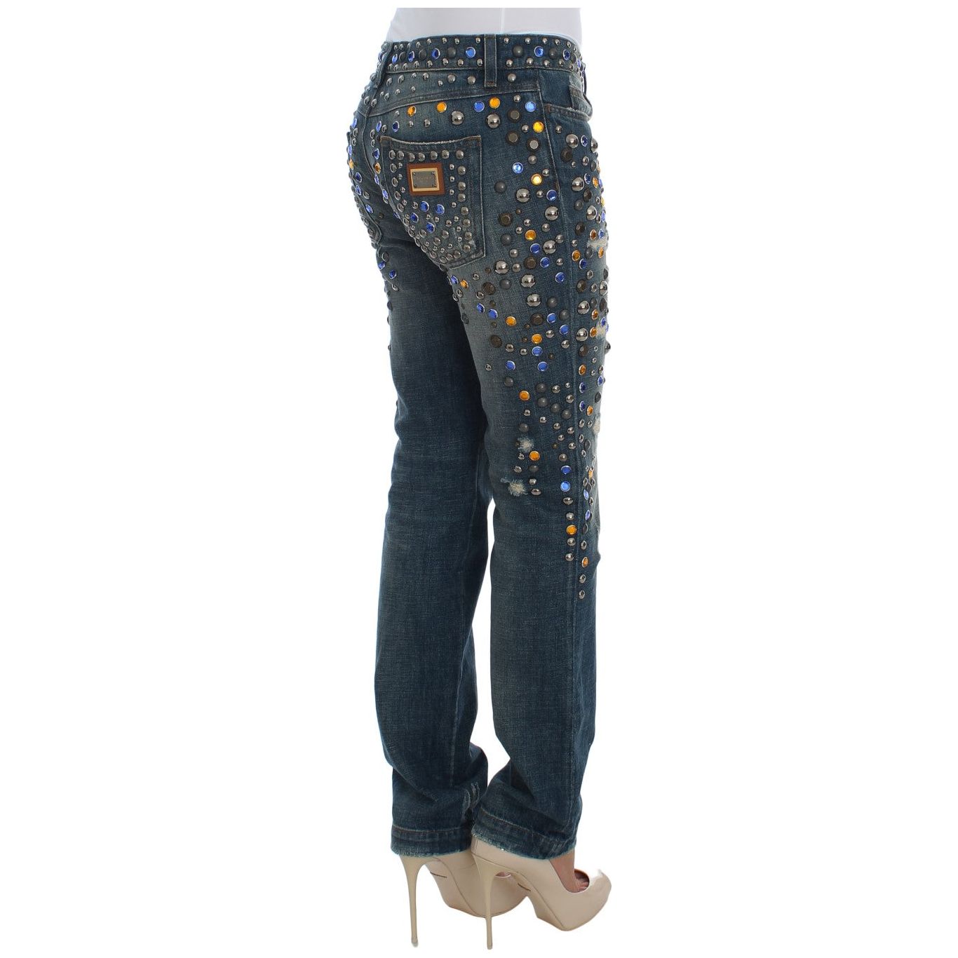 Enchanted Sicily Crystal Embellished Jeans