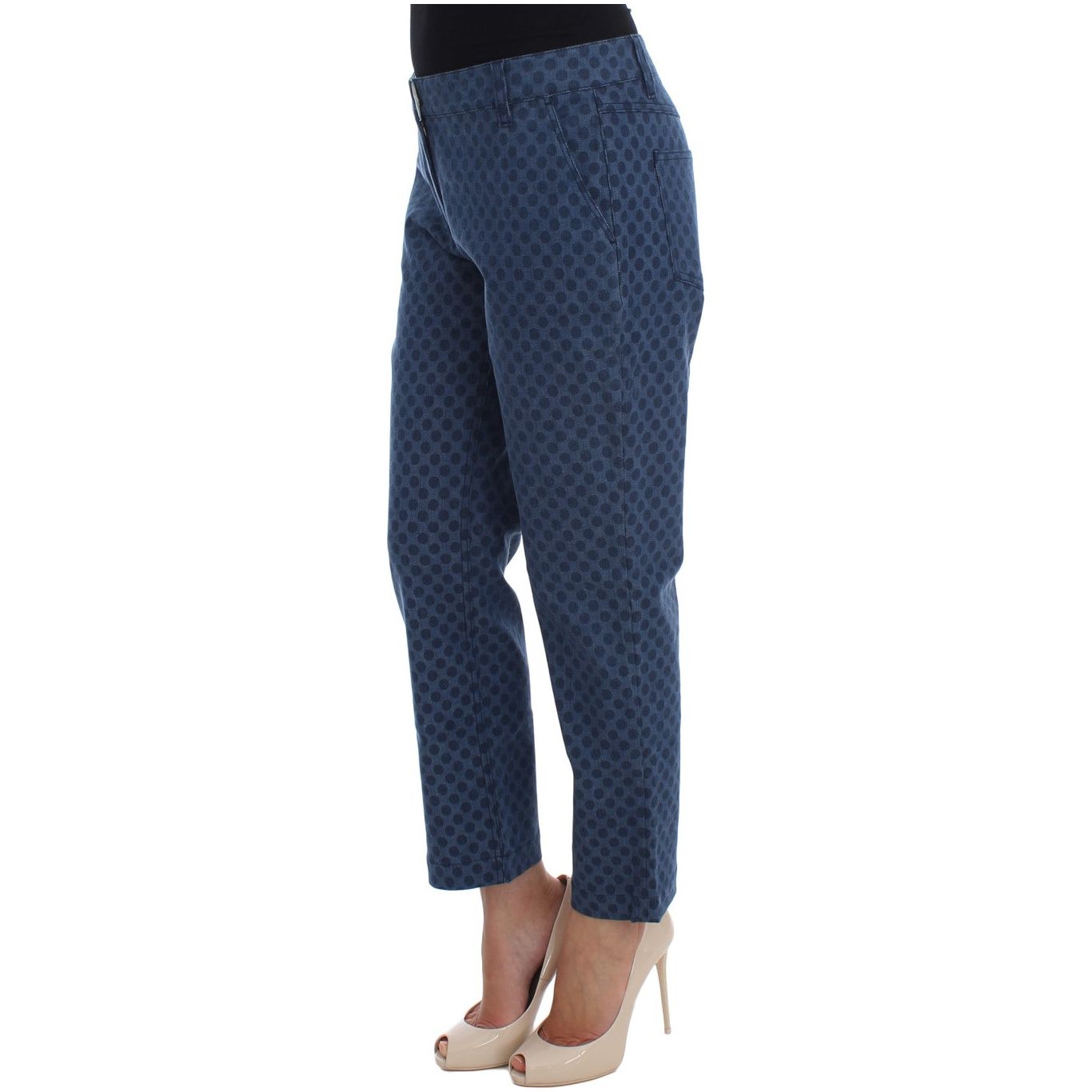 Dolce & Gabbana Polka Dotted Capri Stretch Jeans Dolce & Gabbana