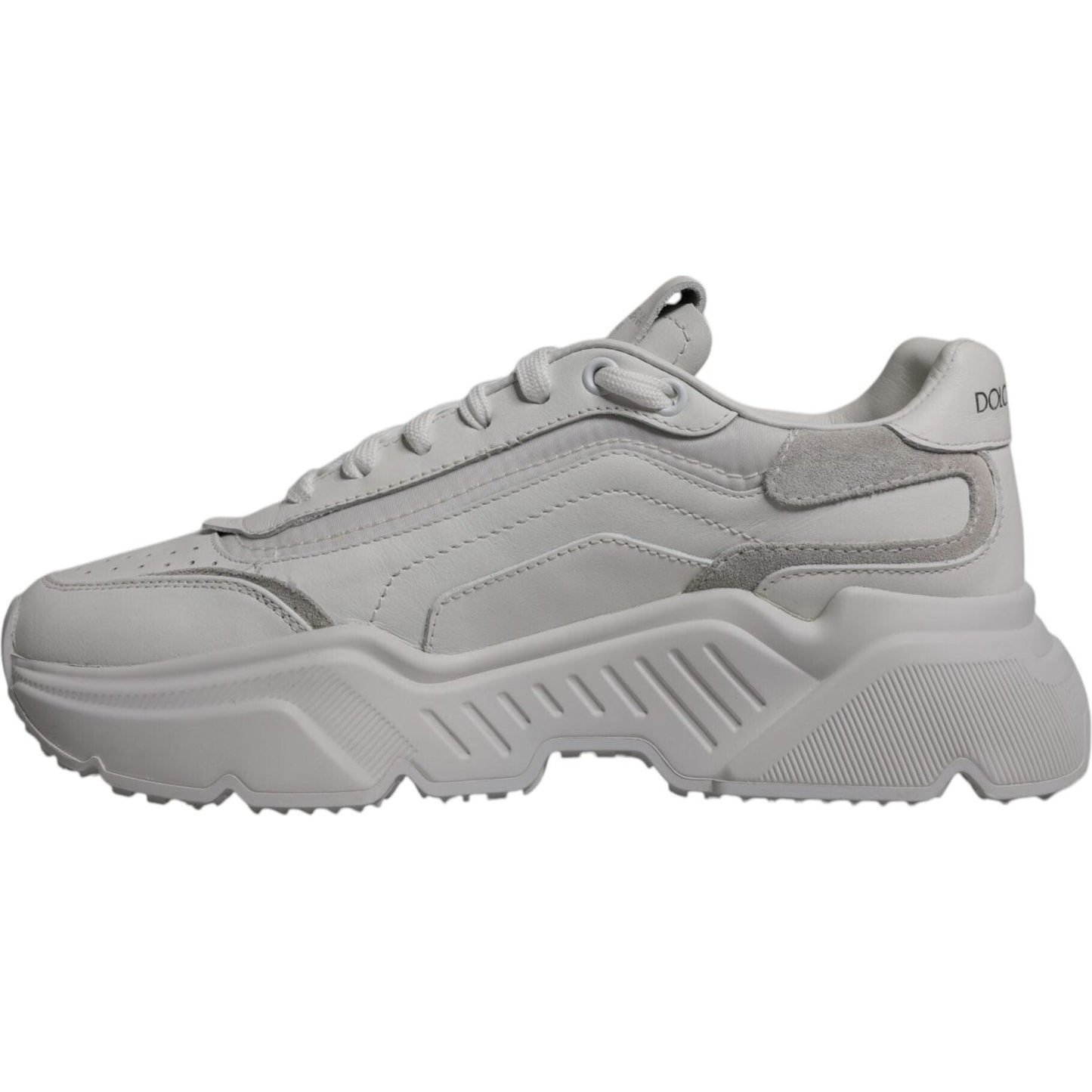 Dolce & Gabbana White Daymaster Low Top Sneakers Shoes
