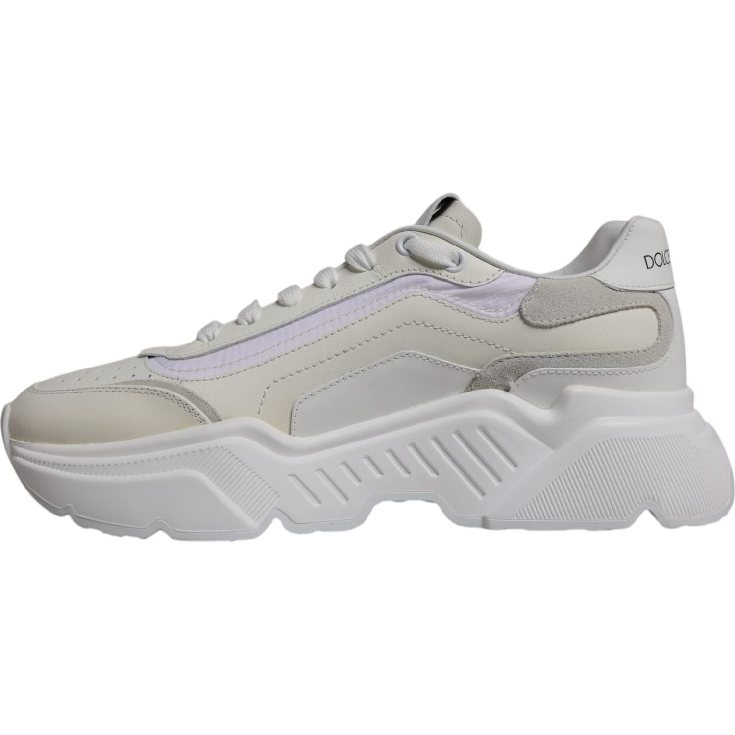 Dolce & Gabbana White Daymaster Low Top Sneakers Shoes