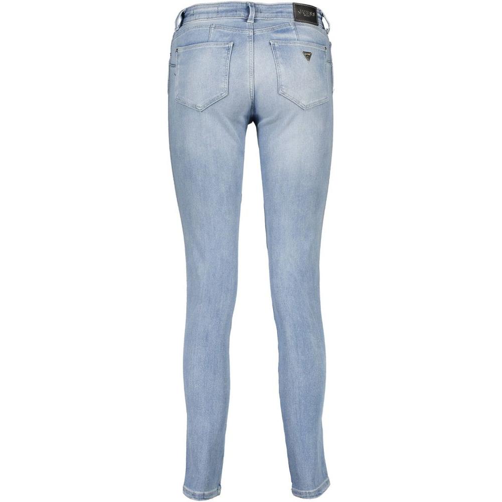 Guess Jeans Azzurro Cotton Women Jeans