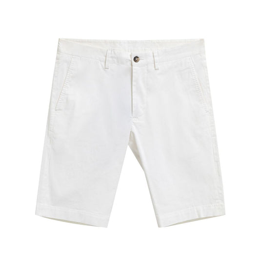 Dolce & Gabbana White Cotton Bermuda Shorts
