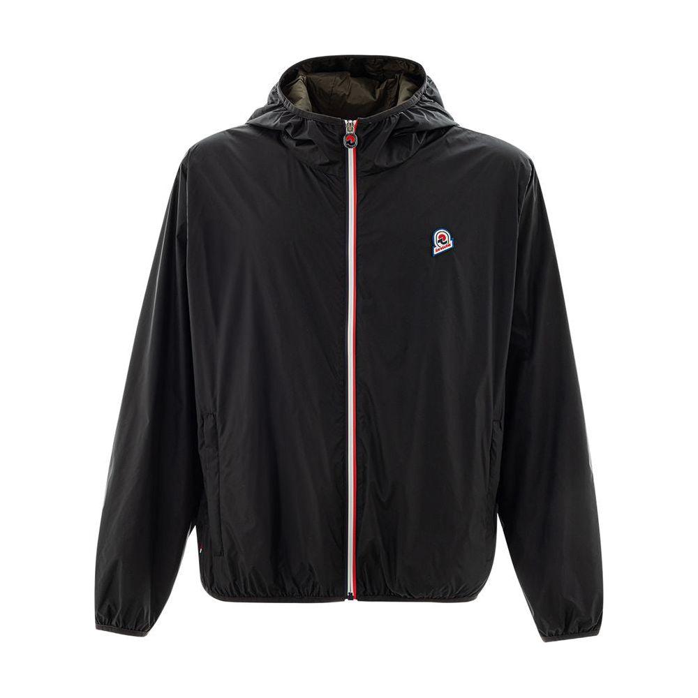 Invicta Black Polyamide Shell Jacket