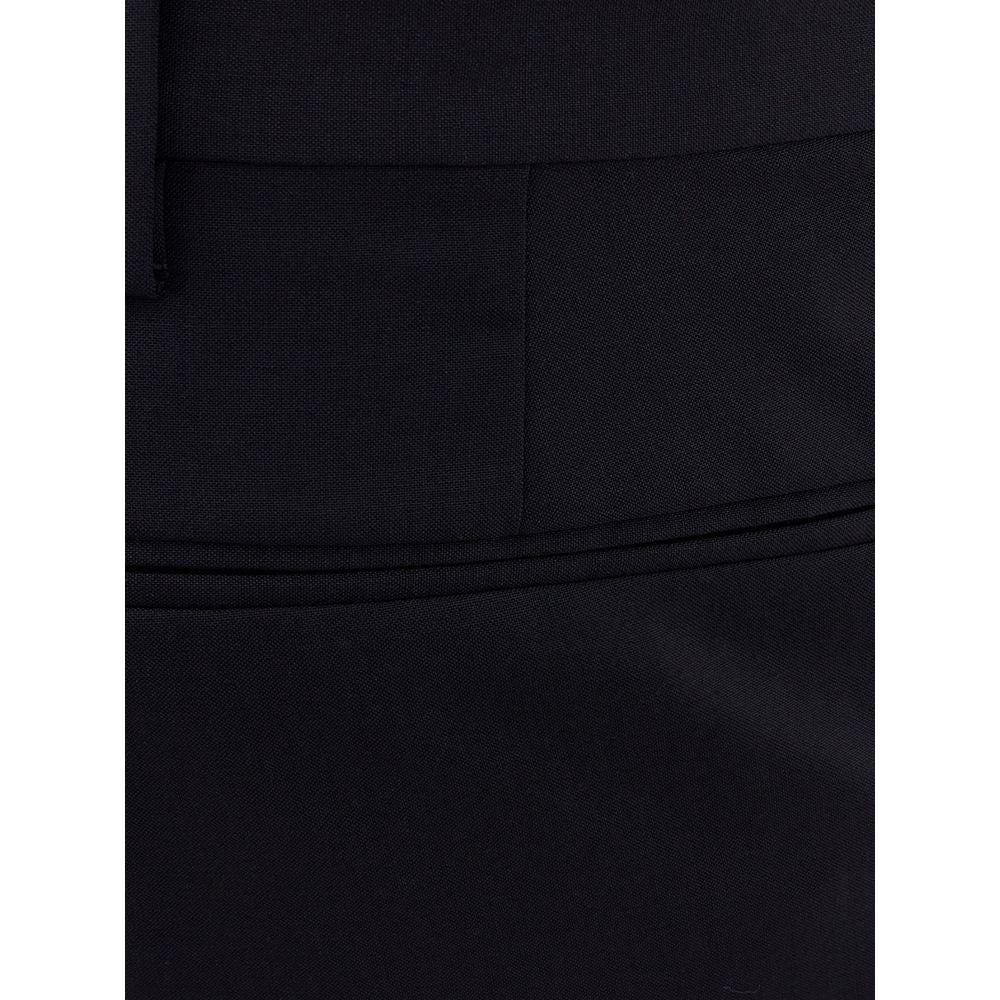 Valentino Black Wool Dress Pants Valentino
