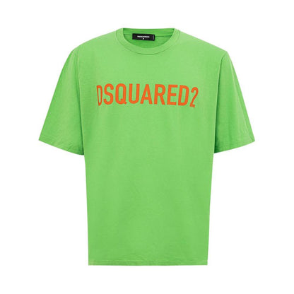 Dsquared² Green Cotton T-Shirt