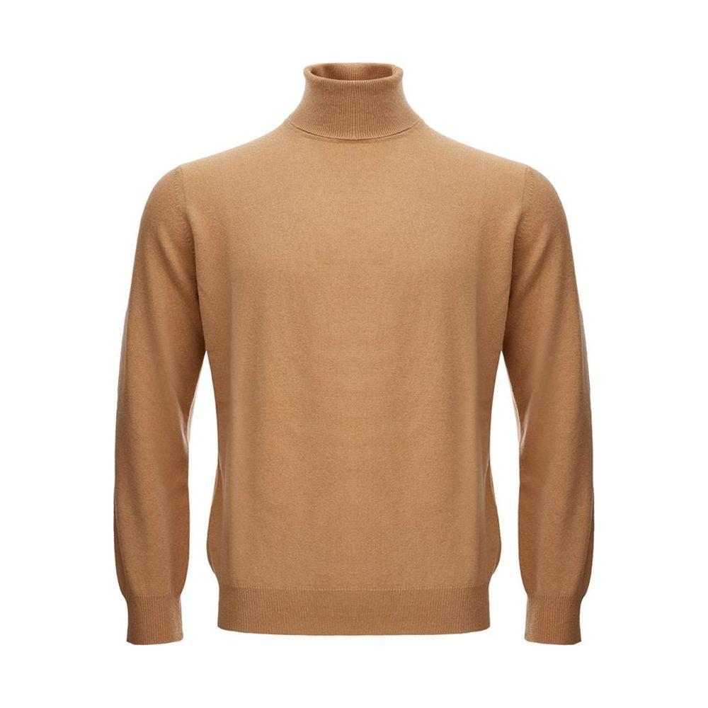 KANGRA Brown Wool Turtleneck