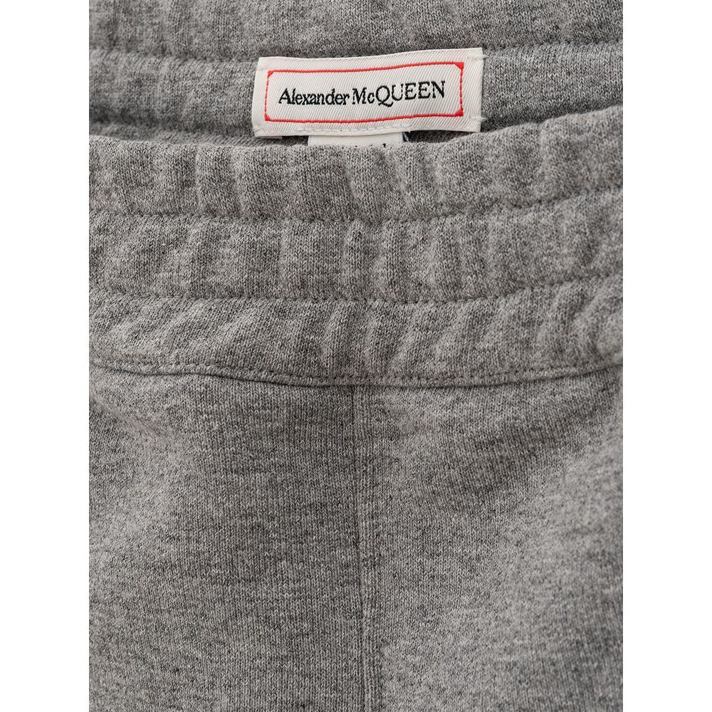 Alexander McQueen Gray Cotton Athletic Pants