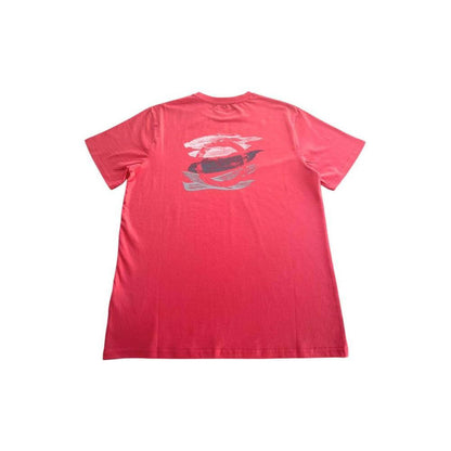 Trussardi Beachwear Red Cotton T-Shirt Trussardi Beachwear