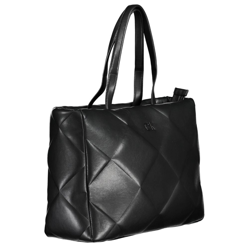 Calvin Klein Black Polyester Women Handbag