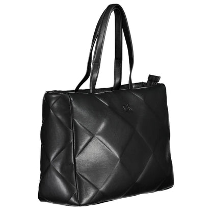 Calvin Klein Black Polyester Women Handbag