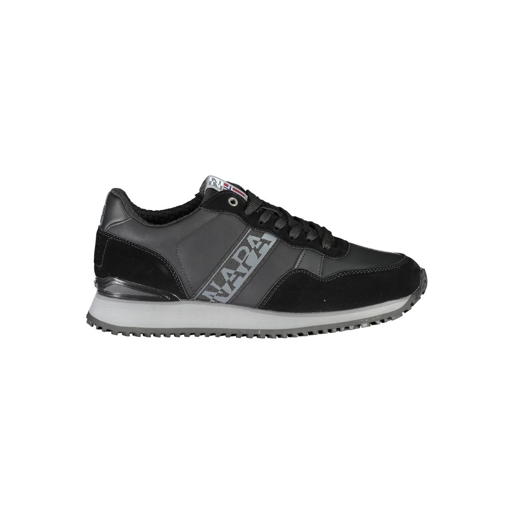 Napapijri Black Polyester Sneaker Napapijri