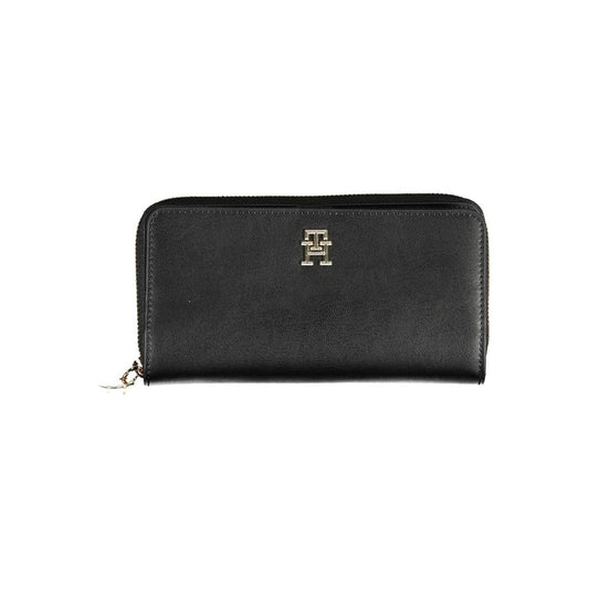 Tommy Hilfiger Nero Poliuretano Women Wallet