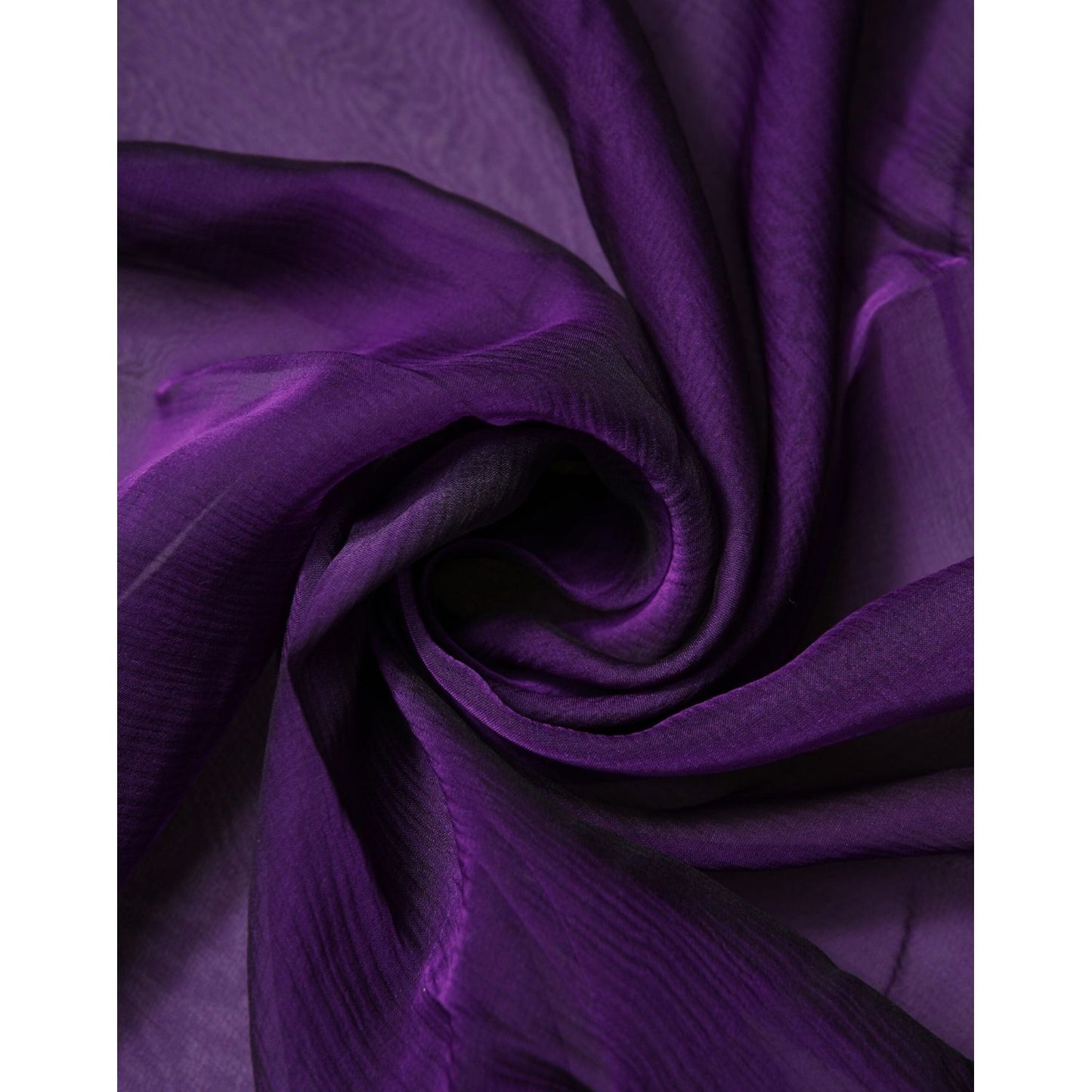 Dolce & Gabbana Purple Silk Rectangle Wrap Shawl Scarf