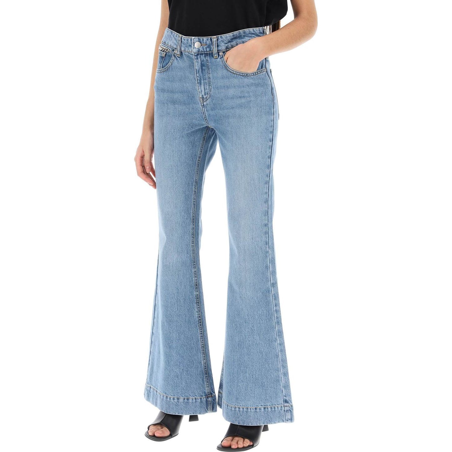 Stella McCartney flare falabella fl Jeans Stella McCartney