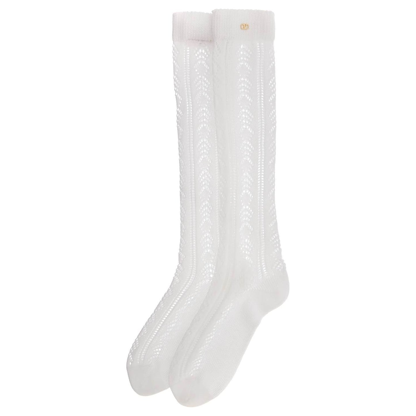 Valentino Garavani cotton perforated socks for Beachwear & underwear Valentino Garavani