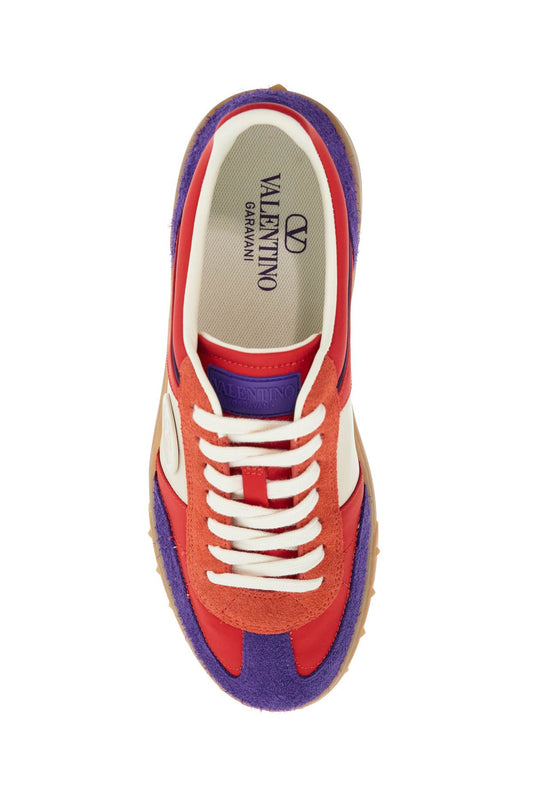 Valentino Garavani purple women's sneakers in polyester and suede Sneakers Valentino Garavani