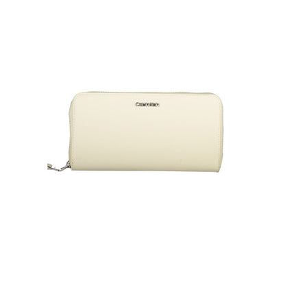Calvin Klein Beige Polyurethane Women Wallet