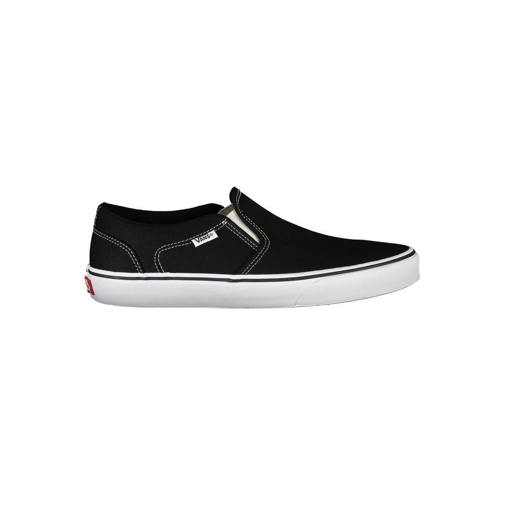 Vans Black Polyester Men Sneaker 1728,67403481248,Black,EU40/US7,EU41/US8,EU42.5/US9.5,Low Tops - Sneakers - Shoes,Men,New with tags,Shoes,Sneakers - Shoes,Vans