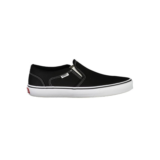Vans Black Polyester Men Sneaker 1728,67403481248,Black,EU40/US7,EU41/US8,EU42.5/US9.5,Low Tops - Sneakers - Shoes,Men,New with tags,Shoes,Sneakers - Shoes,Vans