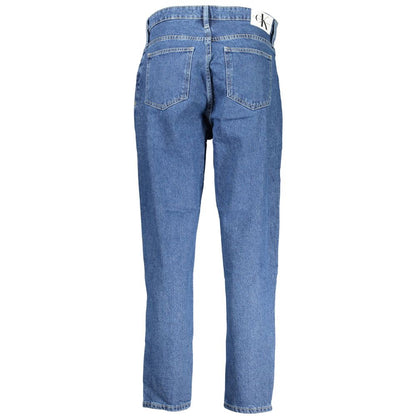 Calvin Klein Blu Cotton Women Jeans