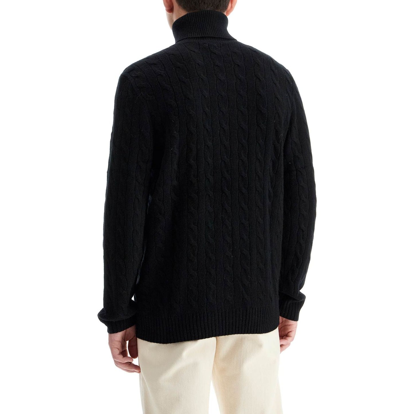 Polo Ralph Lauren cable-knit wool and cashmere turt Knitwear Polo Ralph Lauren